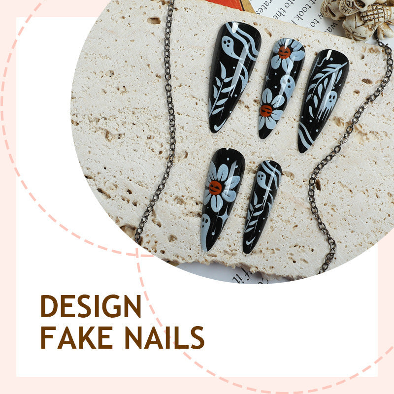 Elegantes florales Drucknageldesign