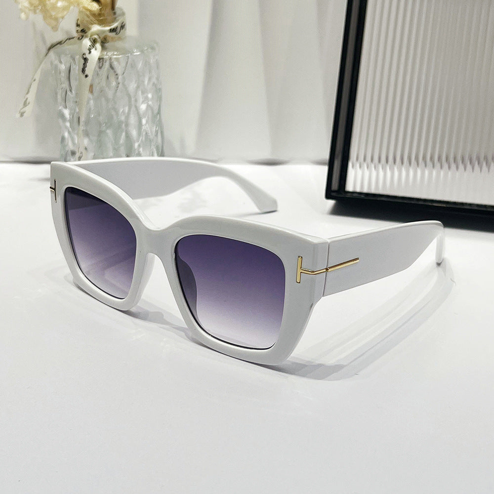 Moderne Übergroße Quadratische Sonnenbrille Brehn
