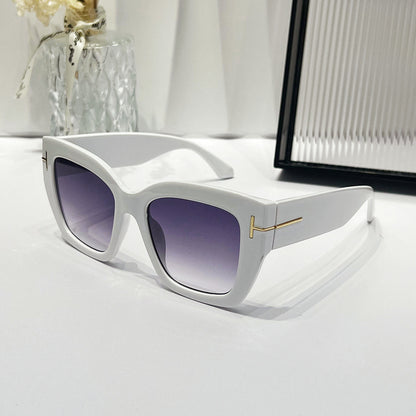 Moderne Übergroße Quadratische Sonnenbrille Brehn