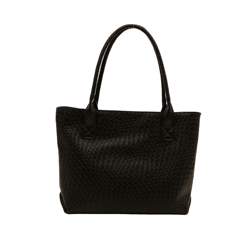 Gewebte strukturierte Tote-Handtasche