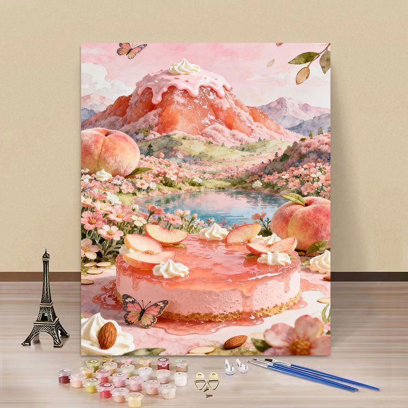 Fantasy Landschaft DIY Malen nach Zahlen Kunstset Brehn