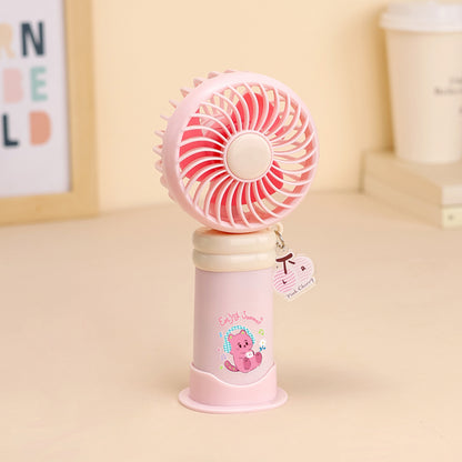 Damen tragbarer Mini-Ventilator mit flexiblem Standfuß Brehn