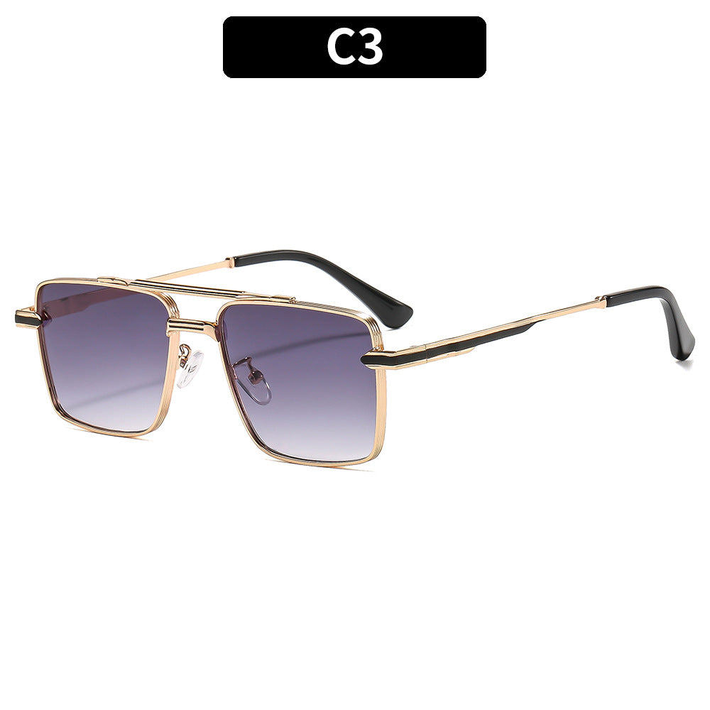 Damen futuristische quadratische Sonnenbrille Brehn