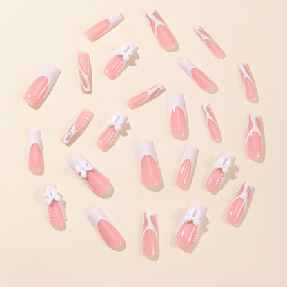 Lange elegante Nagelkunst Brehn