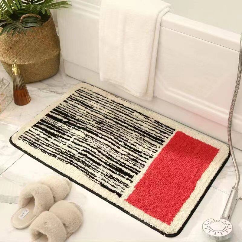 Moderne abstrakte Muster-Badezimmermatte Brehn