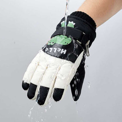 Kinder Fun Dinosaurier-Themen Schnee Handschuhe Brehn