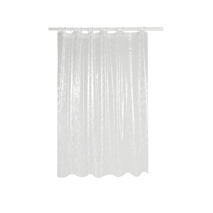 Moderne transparente Duschvorhang mit Punkten Brehn