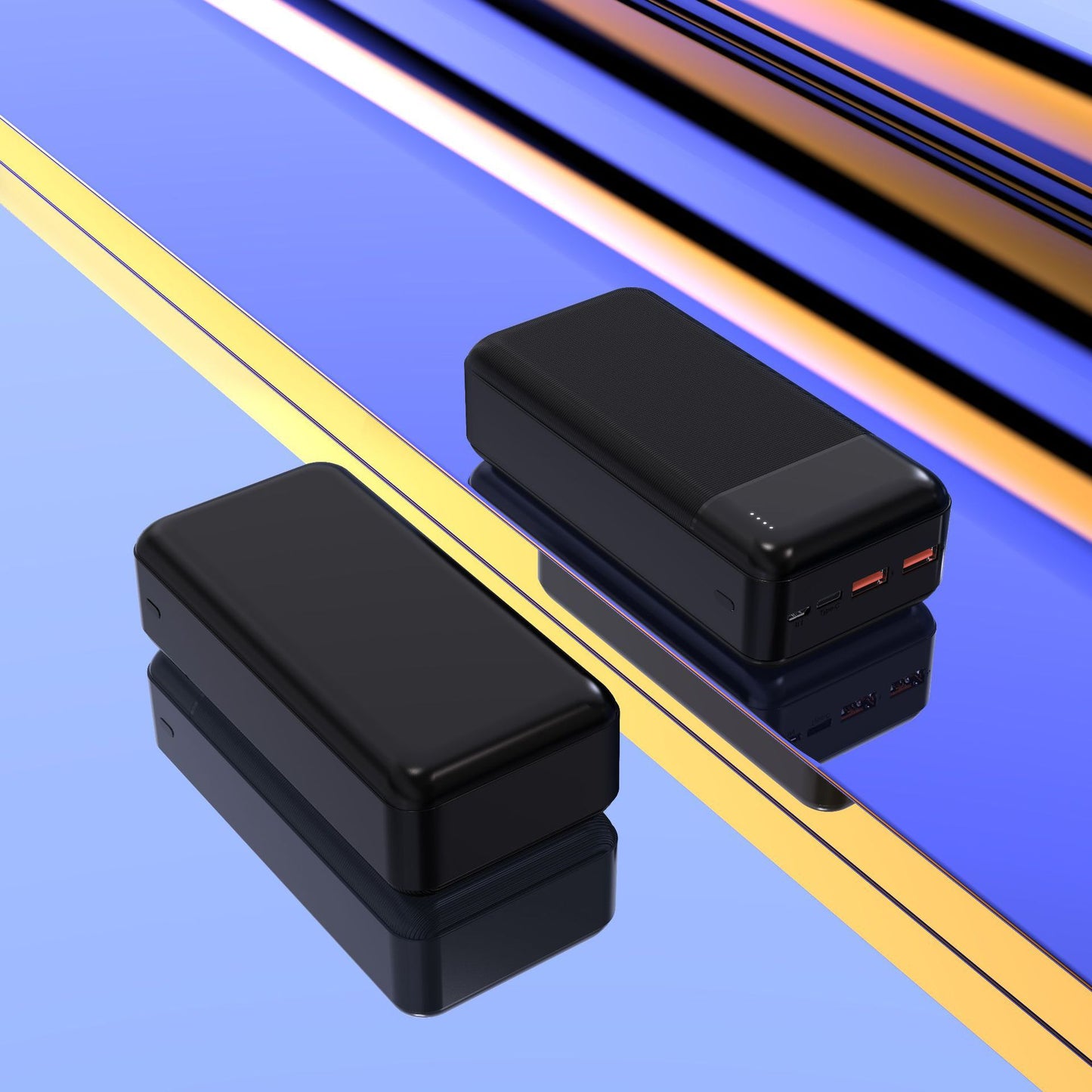 Tragbare Powerbank mit Leistungsstarker Schnellladefunktion und Integrierter Led-Anzeige Brehn