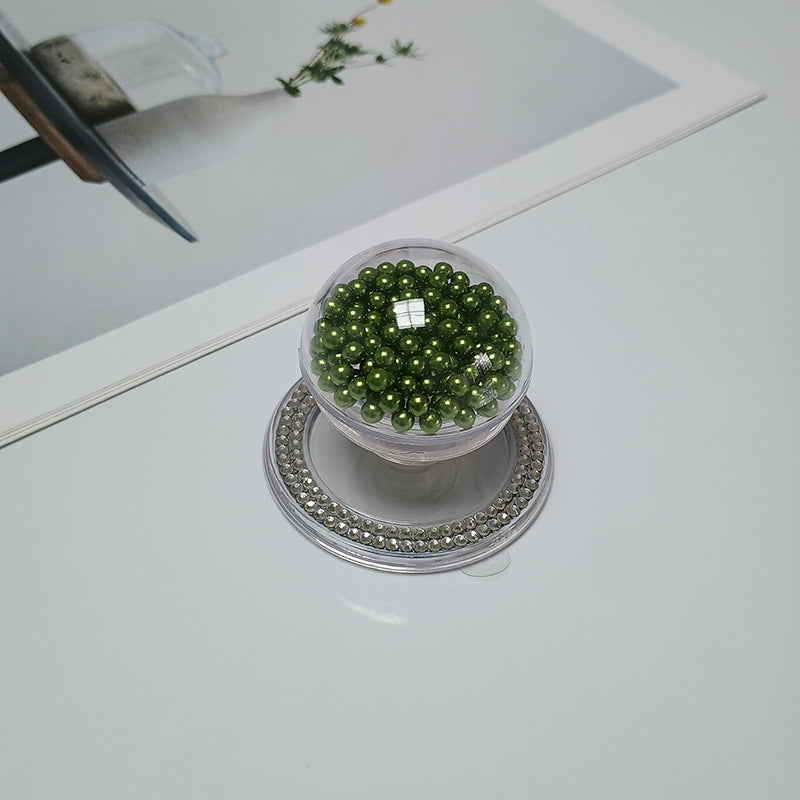 Dekorativer Beaded Kosmetikspiegel Brehn