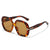 Oversized Schildpatt-Sonnenbrille Brehn