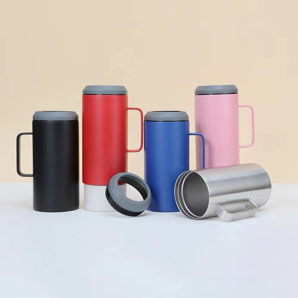 Herren Isolierbecher mit ergonomischem Griff Brehn