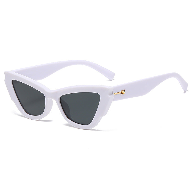 Damen modische Sonnenbrille im extravaganten Schildpatt-Design Brehn