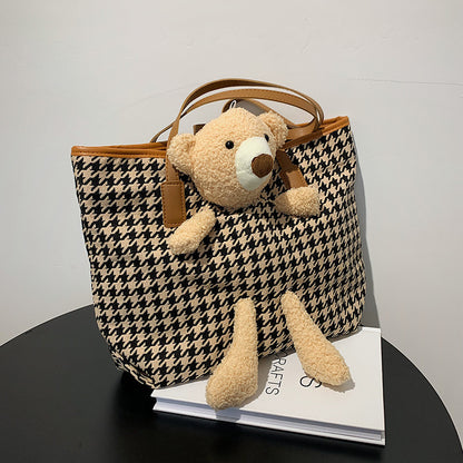 Fun Plush Bear Handtasche mit Griff