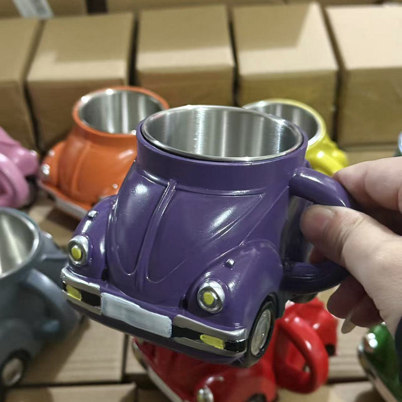 Spaßige Autoform Kaffeetasse Brehn