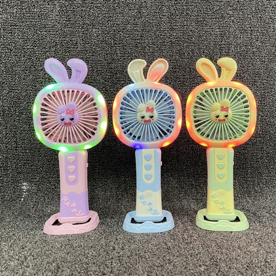 Unisex Tragbarer Handventilator mit niedlichem Hasenmotiv Brehn