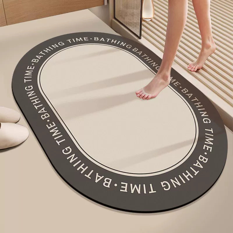 Stylische Badematte aus Memory-Schaum
