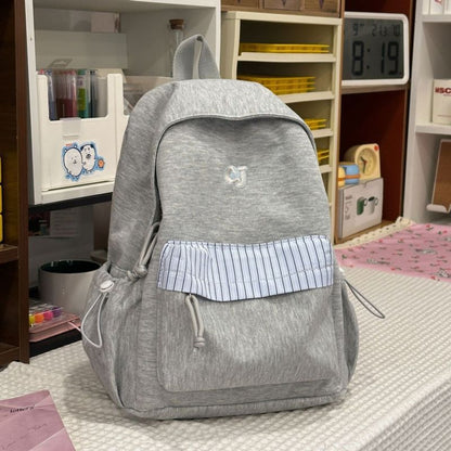 Lässiger weicher Stoff Rucksack Brehn