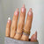 Elegante Nagelverlängerungen mit kreativem Design Brehn