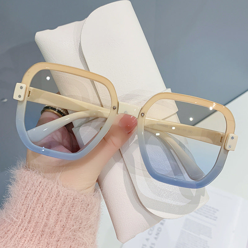 Damen elegante oversized Brille Brehn