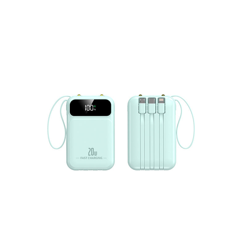Tragbare Powerbank mit Schnellladefunktion Brehn