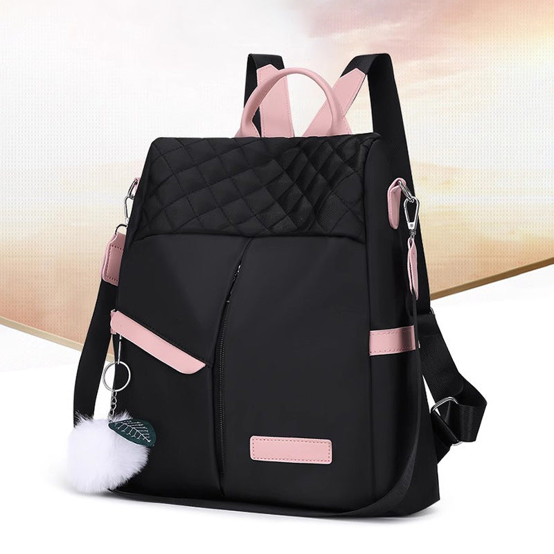 Strukturierter gesteppter Rucksack Brehn