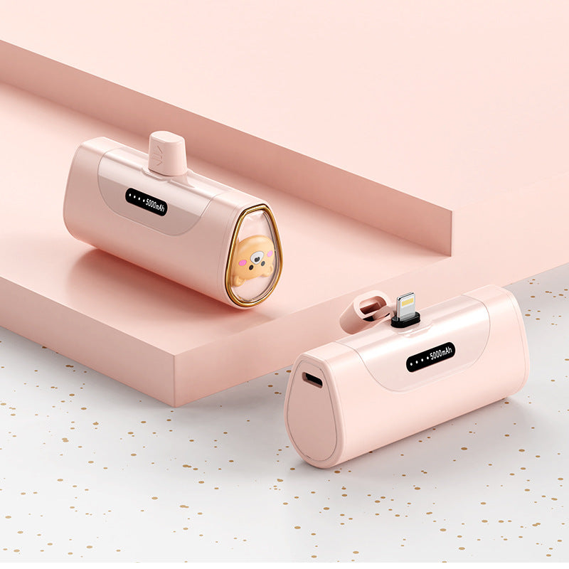 Lustige Powerbank mit integrierter Tierfigur Brehn