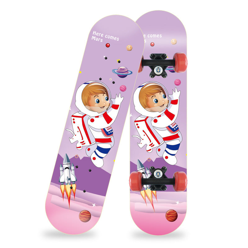 Cartoon-inspirierte Mini-Skateboard Brehn