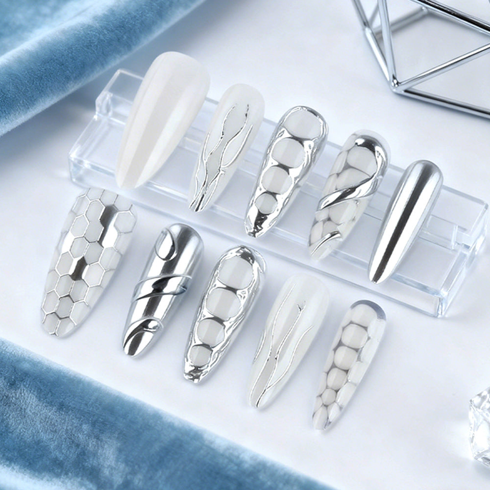 Künstlerische Texturierte Nagelspitzen Brehn