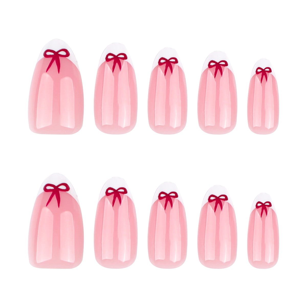 Elegante Nailart mit Schleifen-Design Brehn