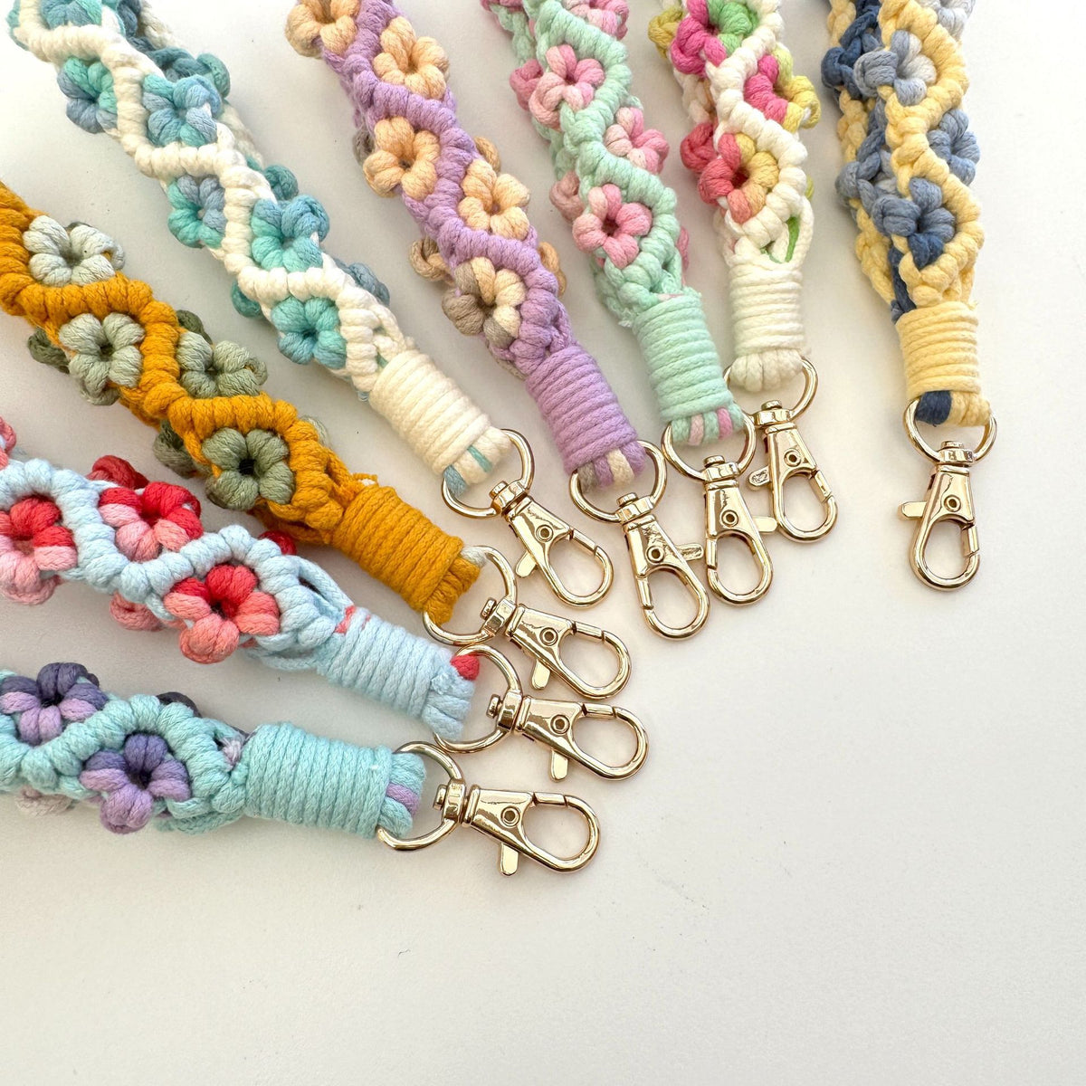 Dekorative Makramee Schlüsselanhänger Strap Brehn
