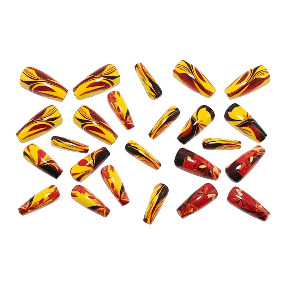 Kunstnägel Im Eleganten Herbstdesign Brehn