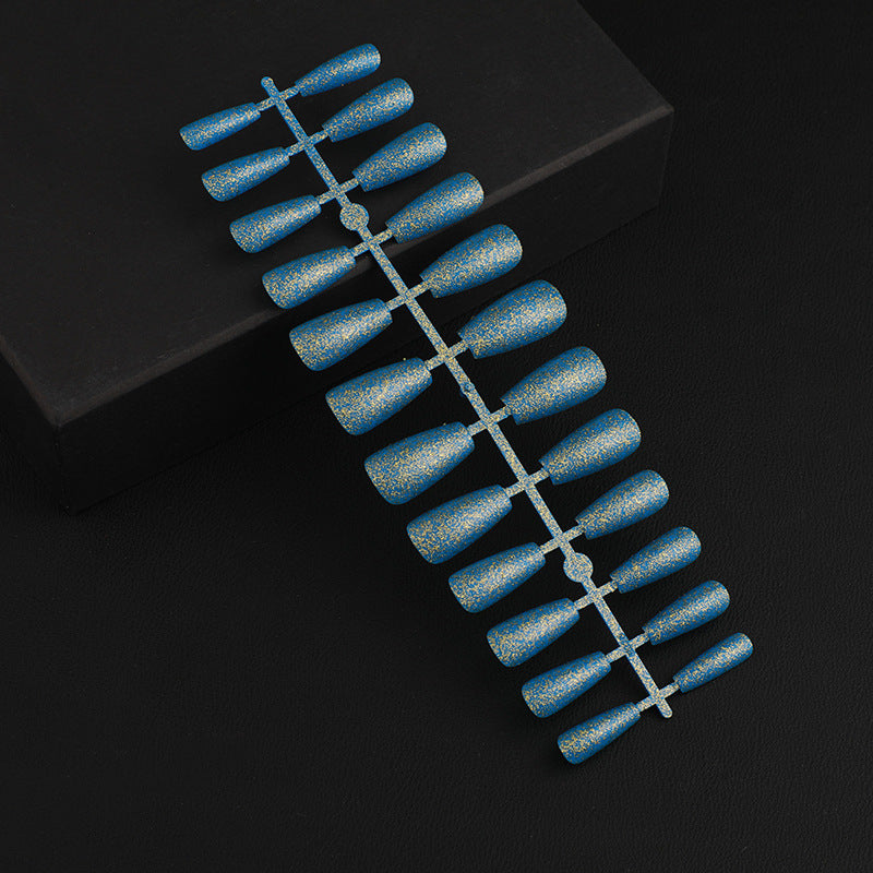 Kunstnagel Set mit elegantem Glitzer-Effekt Brehn