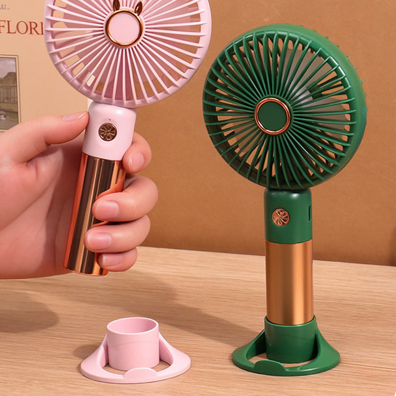 Damen Tragbarer Mini Ventilator mit Schwenkkopf Brehn