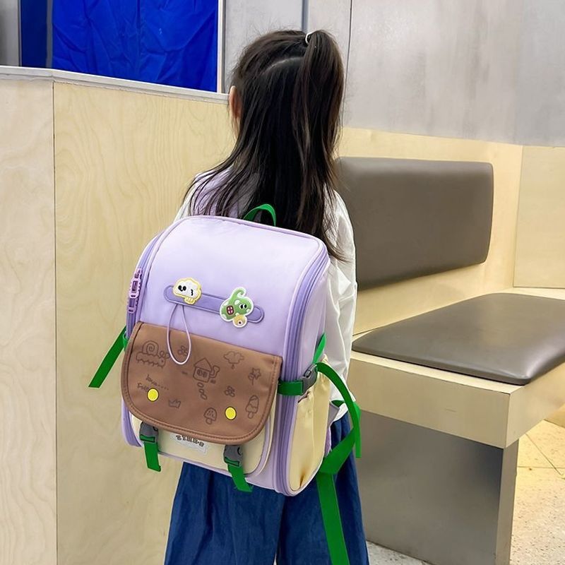 Süßer Cartoon-Charakter Schulrucksack Brehn