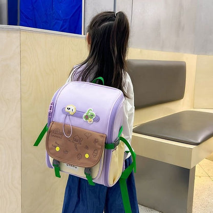 Süßer Cartoon-Charakter Schulrucksack Brehn