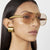 Damen Piloten-Sonnenbrille mit eleganten Akzenten und schützendem UV-Filter Brehn
