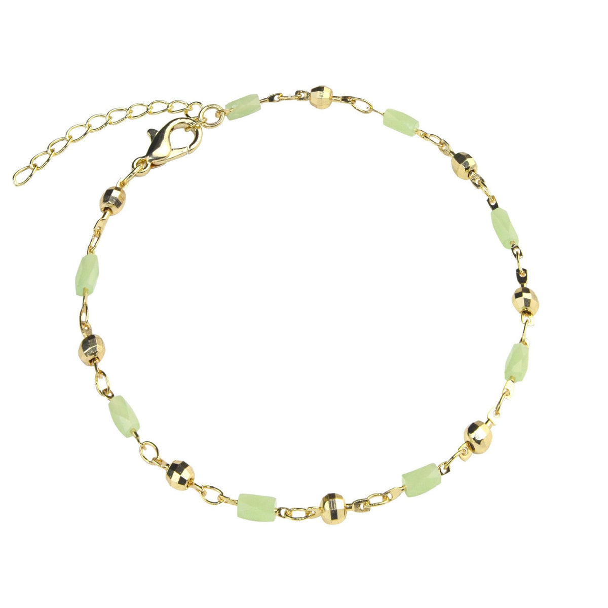 Beaded Charm Fußkette Brehn