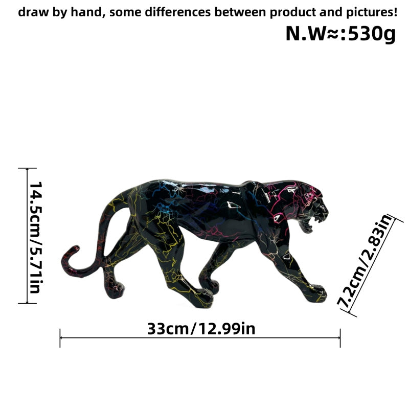 Dekorative Jaguar Figur Brehn
