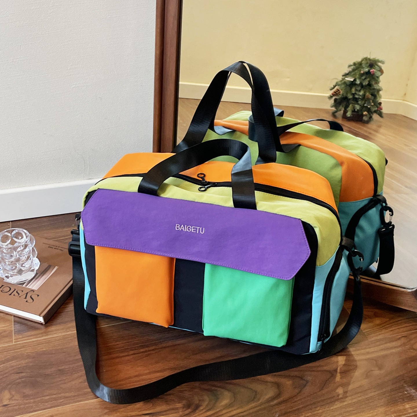 Bunte Reisetasche Brehn