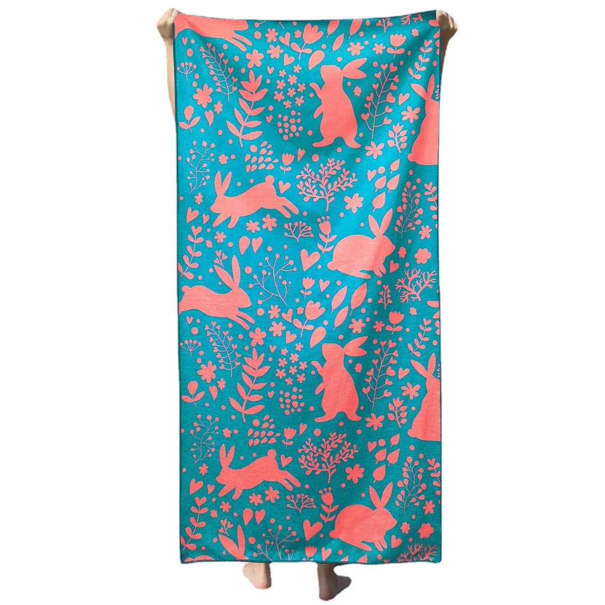 Strandtuch mit zauberhaftem Meerjungfrau-Design Brehn
