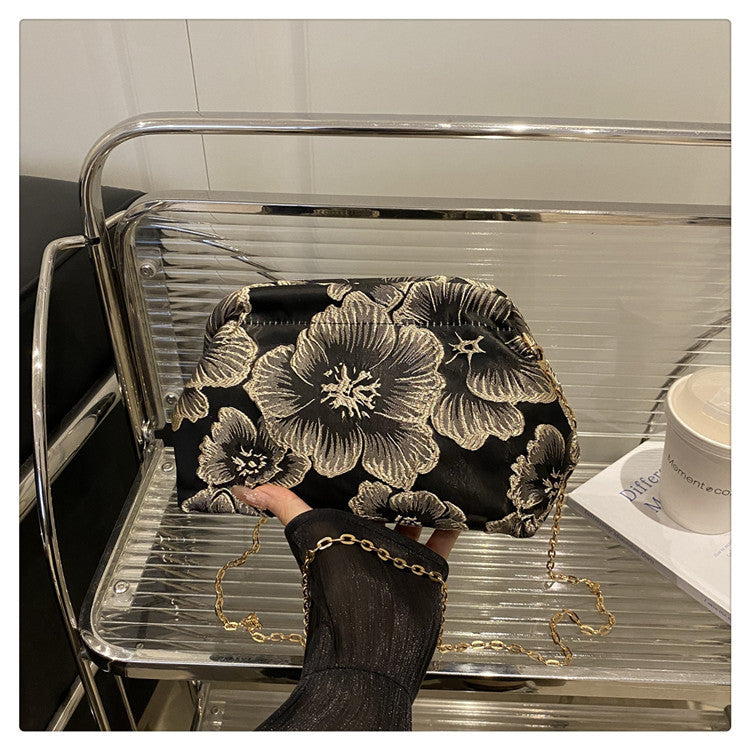 Florale Verzierte Abendtasche Brehn