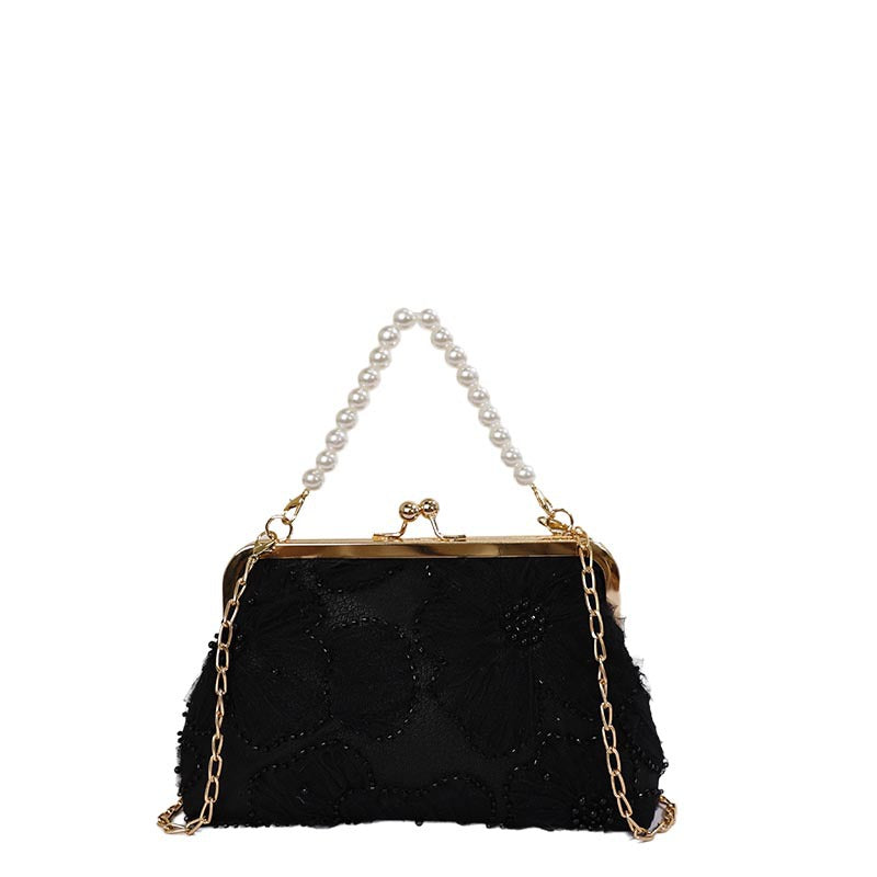 WoElegant Beadierte Abend Clutch Brehn