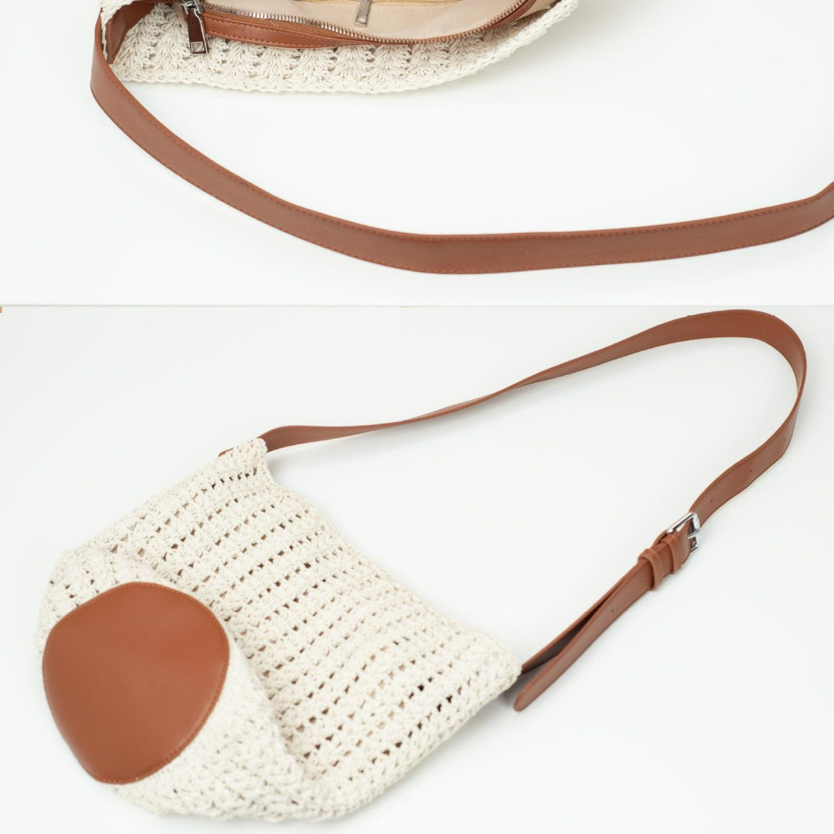 Handtasche Aus Gehäkeltem Material Brehn