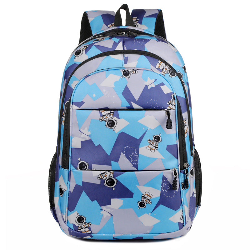 Modischer Schulrucksack mit Astronauten-Motiv Brehn