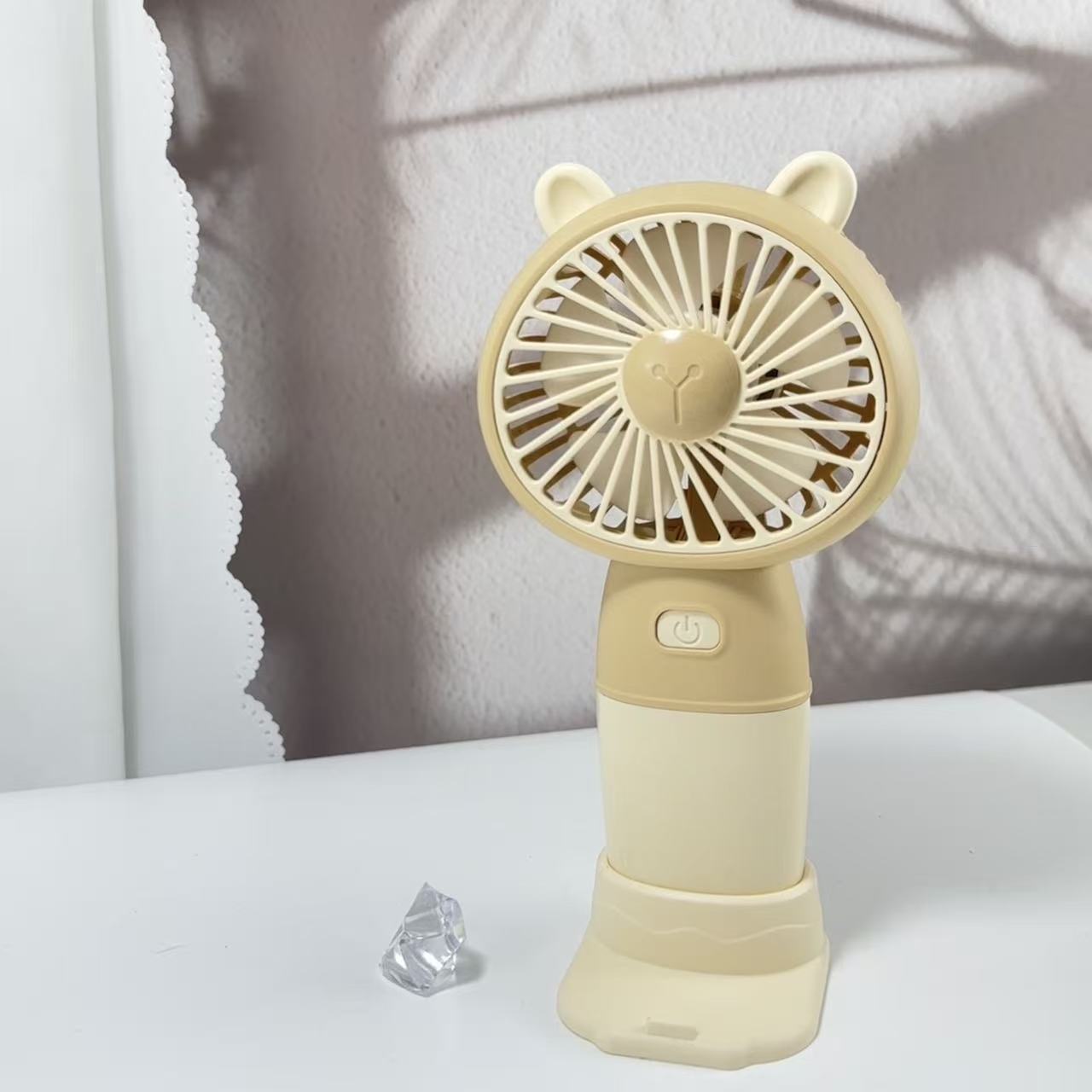 Damen Tragbarer Handventilator mit Tierohren Brehn