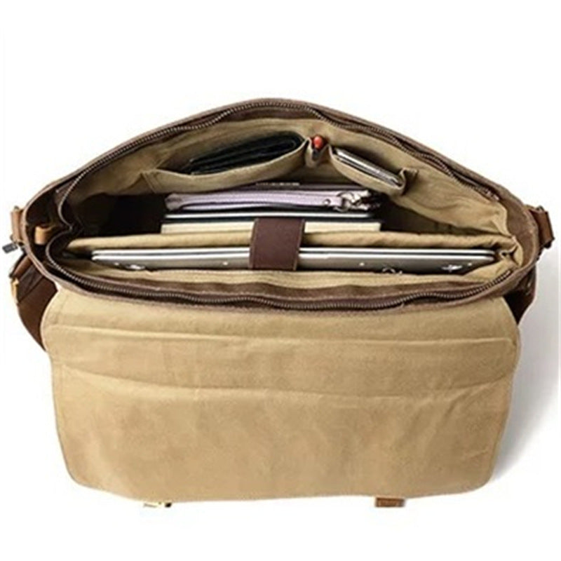 Robuste Aktentasche mit Vintage-Design Brehn