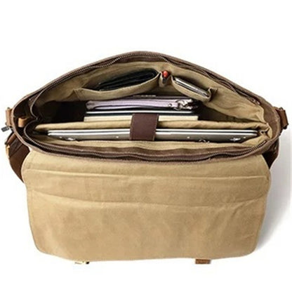 Robuste Aktentasche mit Vintage-Design Brehn
