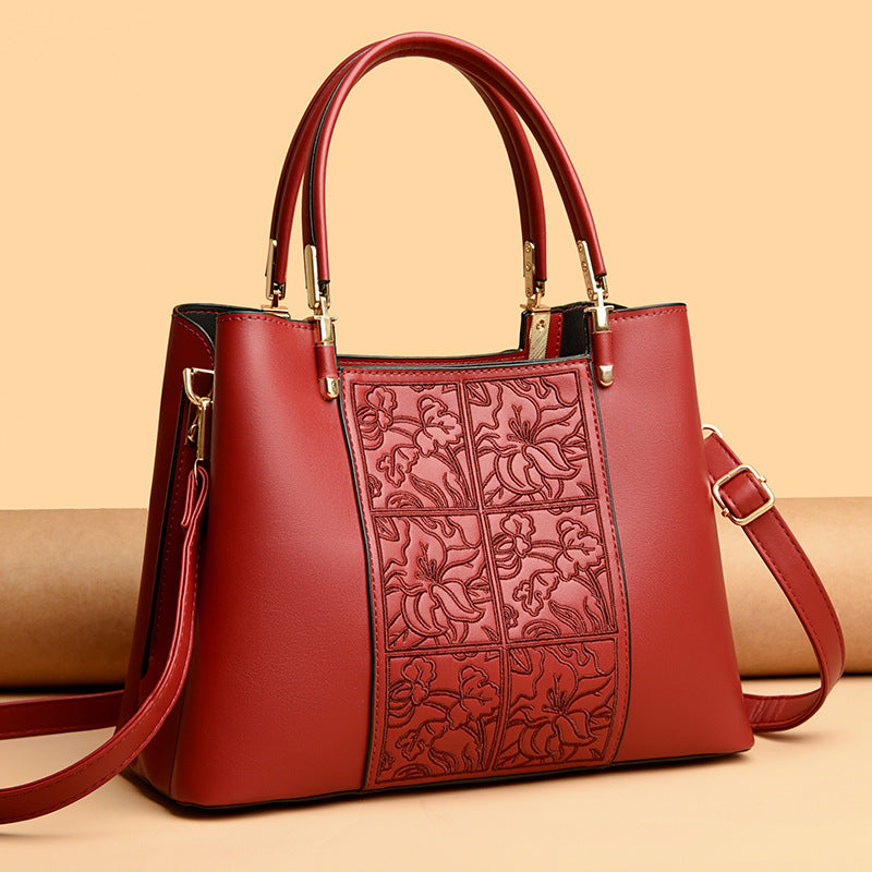 Elegante bestickte Handtasche Brehn
