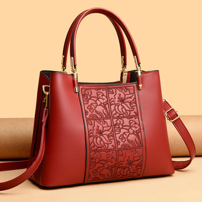 Elegante bestickte Handtasche Brehn