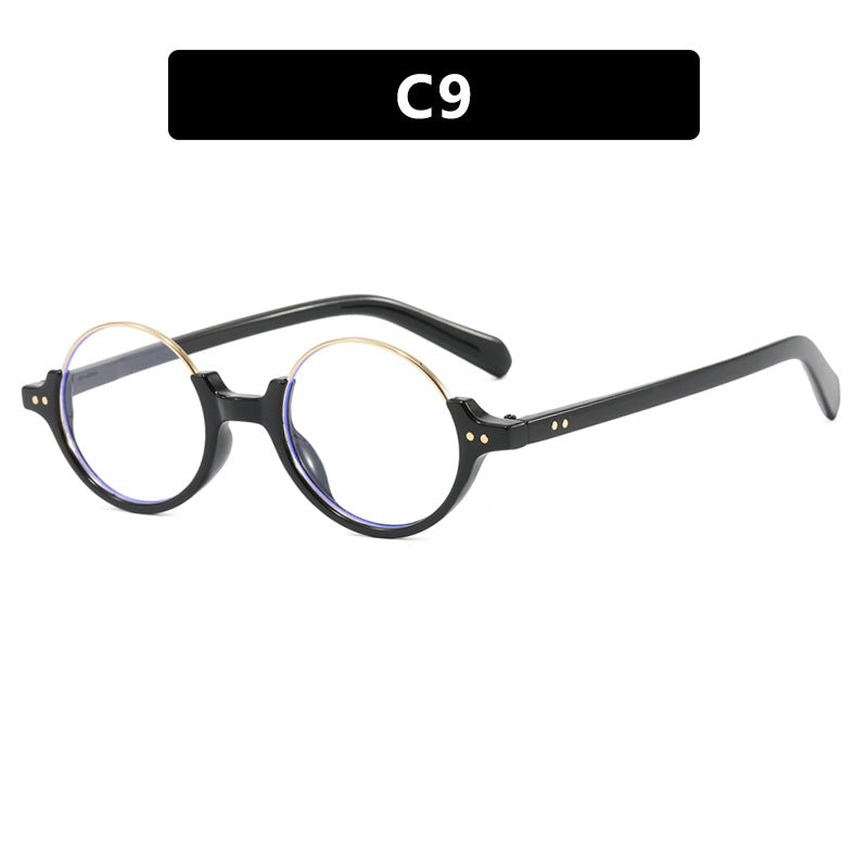 Damen runde Sonnenbrille mit elegantem Kunststoffrahmen Brehn